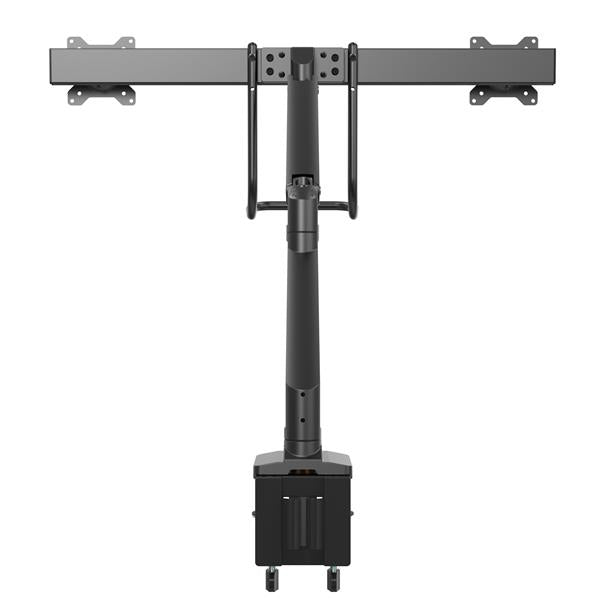 StarTech.com ARMSLIMDUAL2USB3 soporte para pantalla plana 81.3 cm (32") Negro