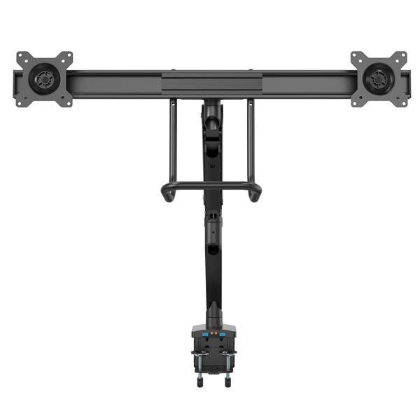 StarTech.com ARMSLIMDUAL2USB3 soporte para pantalla plana 81.3 cm (32") Negro