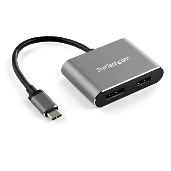 StarTech.com CDP2DPHD adaptador gráfico USB 3840 x 2160 Pixeles Negro, Gris