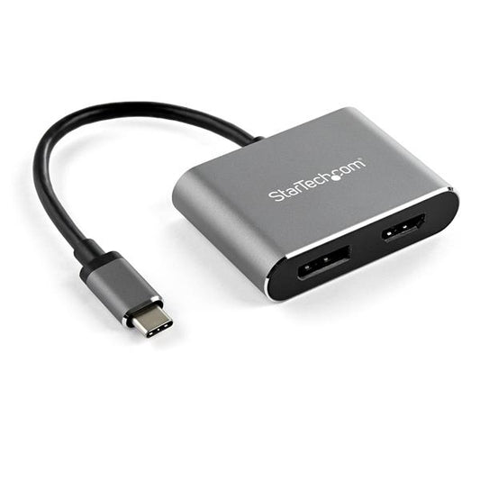 StarTech.com CDP2DPHD adaptador gráfico USB 3840 x 2160 Pixeles Negro, Gris