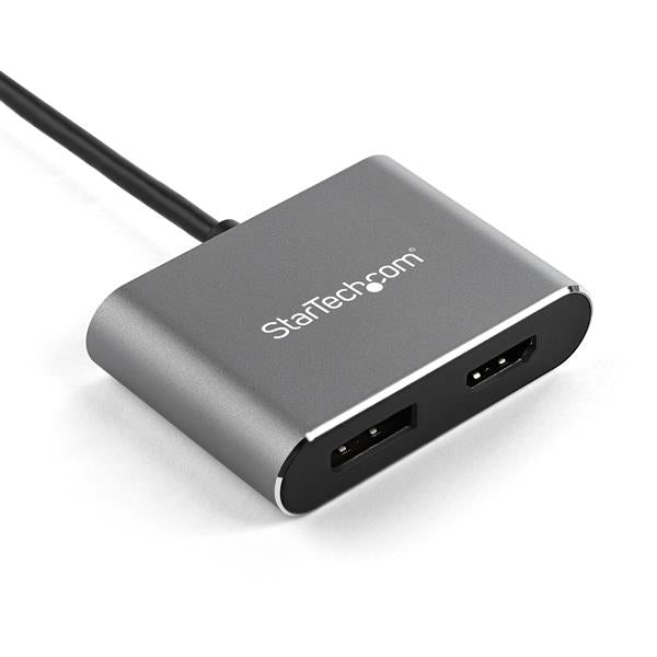 StarTech.com CDP2DPHD adaptador gráfico USB 3840 x 2160 Pixeles Negro, Gris
