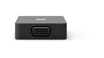 Microsoft 1E4-00001 base para laptop o replicador de puertos USB 3.2 Gen 2 (3.1 Gen 2) Type-C Negro