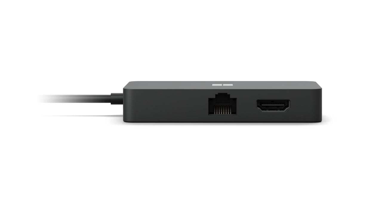 Microsoft 1E4-00001 base para laptop o replicador de puertos USB 3.2 Gen 2 (3.1 Gen 2) Type-C Negro