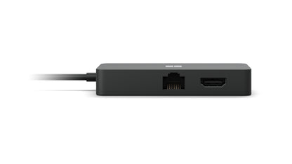 Microsoft 1E4-00001 base para laptop o replicador de puertos USB 3.2 Gen 2 (3.1 Gen 2) Type-C Negro
