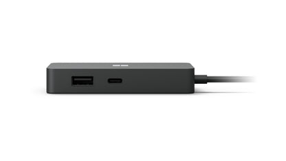 Microsoft 1E4-00001 base para laptop o replicador de puertos USB 3.2 Gen 2 (3.1 Gen 2) Type-C Negro