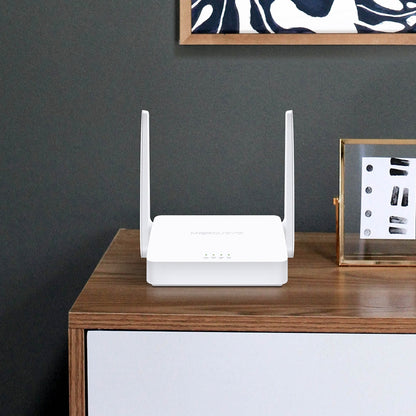 Mercusys MW302R router inalámbrico Ethernet rápido Banda única (2,4 GHz) Blanco