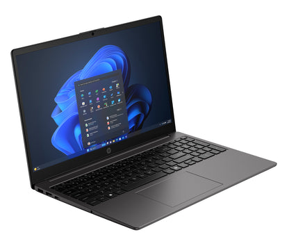 HP 250R G10 Intel Core 5 120U Computadora portátil 39.6 cm (15.6") HD 8 GB DDR4-SDRAM 512 GB SSD Wi-Fi 6 (802.11ax) Windows 11 Home Negro