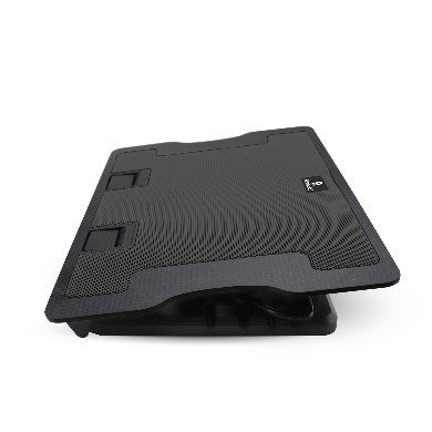 BRobotix 917140 enfriador para laptop 43.2 cm (17") 1400 RPM Negro