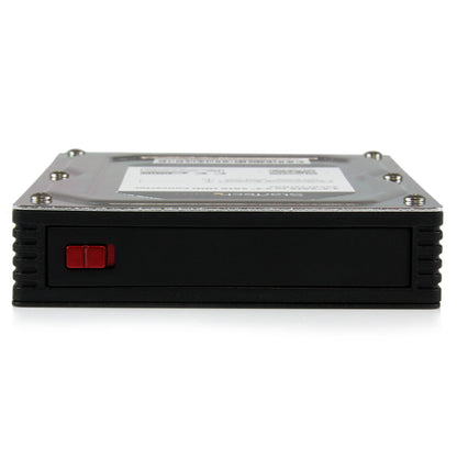 StarTech.com 25SAT35HDD panel para bahía de discos 8.89 cm (3.5") Bandeja de almacenamiento Negro, Plata