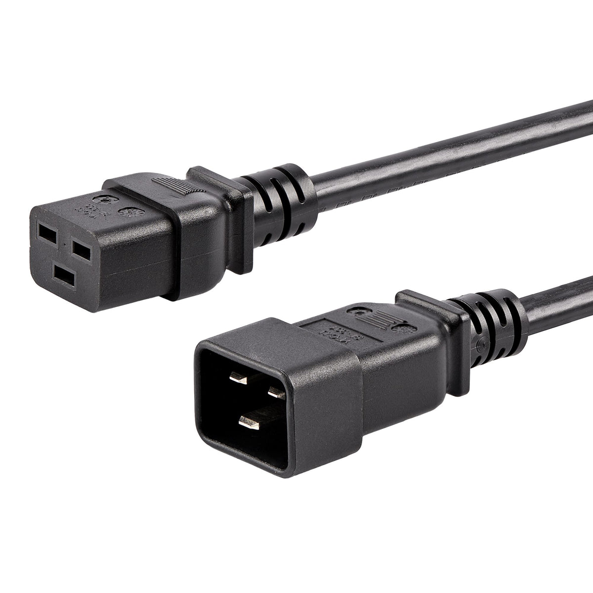 StarTech.com PXTC19201410 cable de alimentación Negro 3 m Acoplador C19 Acoplador C20