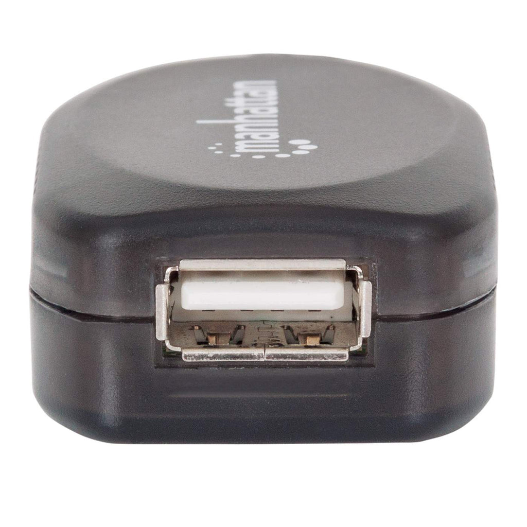 Cable Manhattan USB 2.0 Alta Velocidad Extensión Activa 10m Color Negro