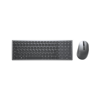 DELL KM7120W teclado Ratón incluido Oficina RF inalámbrico + bluetooth Español Gris, Titanio