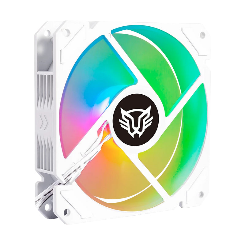 Balam Rush Eolox Blaze EX70KW Gabinete de la computadora Enfriador de aire 12 cm Blanco 1 pieza(s)