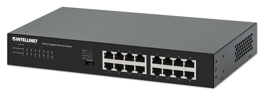 Intellinet 561815 dispositivo de redes Gigabit Ethernet (10/100/1000) Negro
