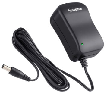 Eliminador Regulado Steren 12Vcc para Cámaras CCTV Color Negro