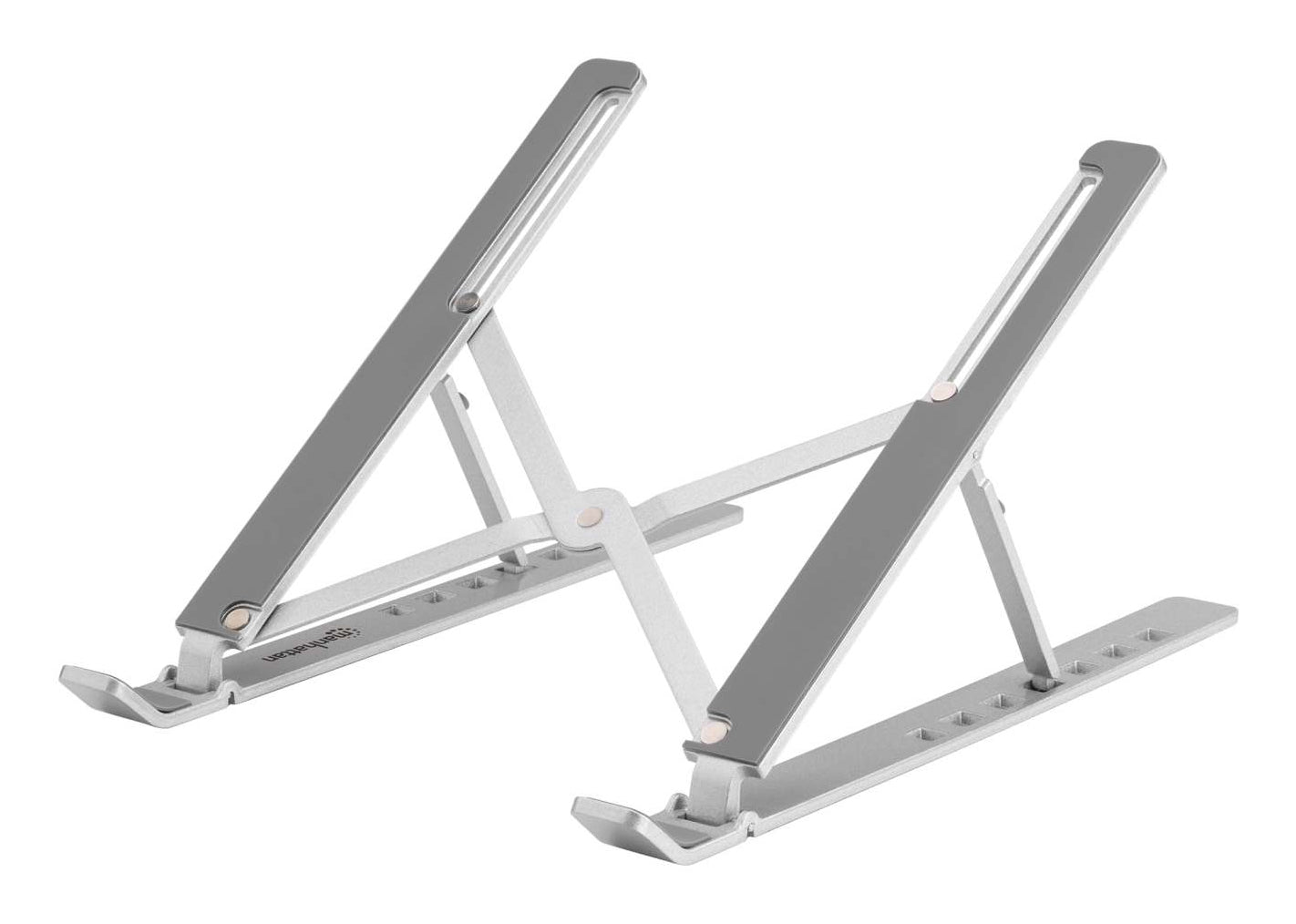 Soporte laptop Manhattan p/Escritorio de posiciones aluminio ECO