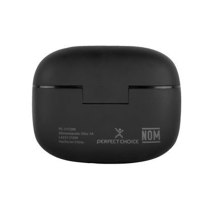 AUDIFONOS PERFECT CHOICE TWS ANC+ENC INTUNE NEGRO