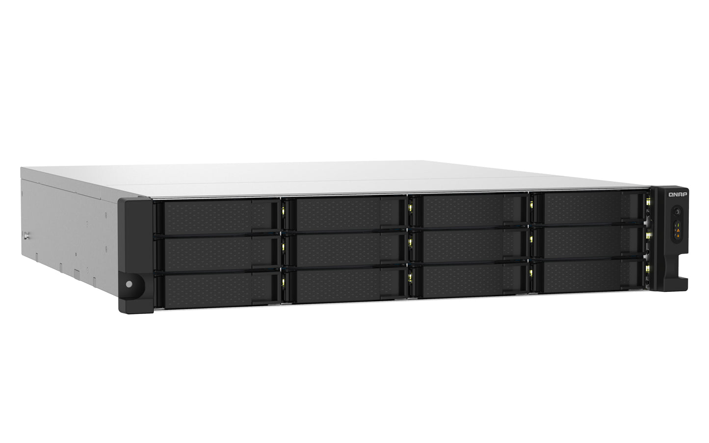 QNAP TS-1232PXU-RP NAS Bastidor (2U) Annapurna Labs Alpine AL-324 4 GB DDR4 0 TB QNAP Turbo System Negro