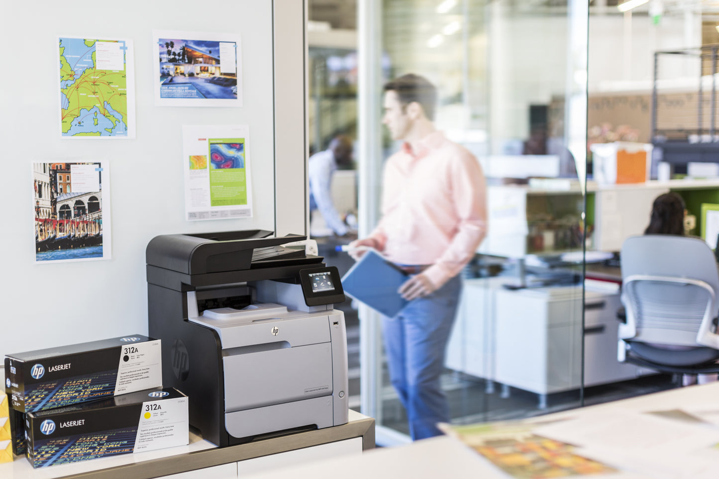 Toner HP 312A Amarillo