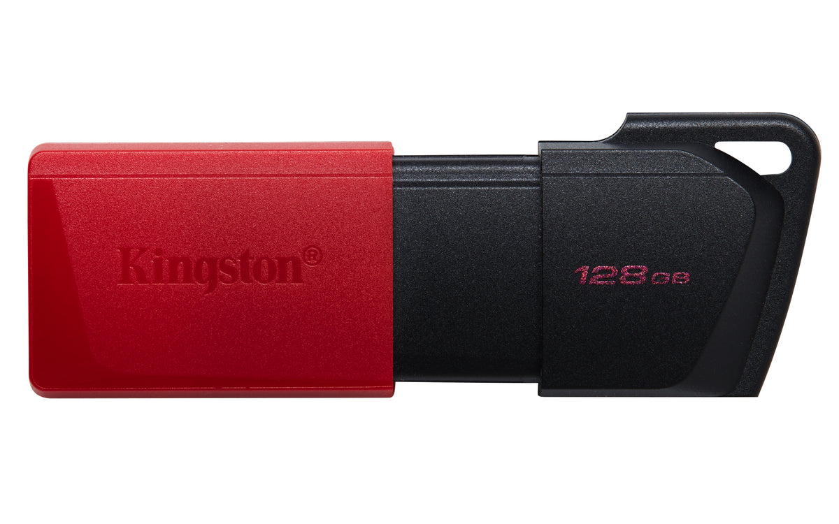 Memoria USB Kingston DataTraveler Exodia M 128GB USB 3.2 Gen1 Color Negro-Rojo