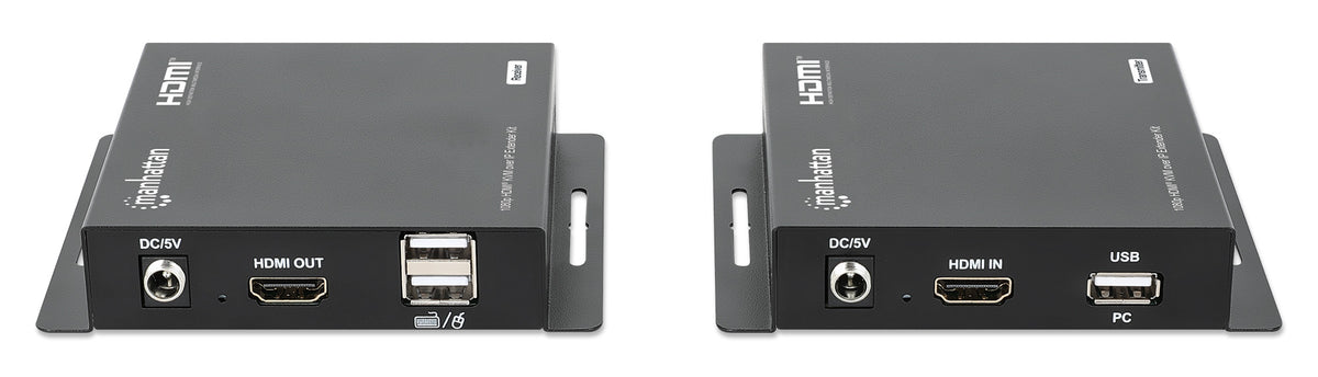 Extensor Video Manhattan HDMI KVM 120M via Cat6 1080p
