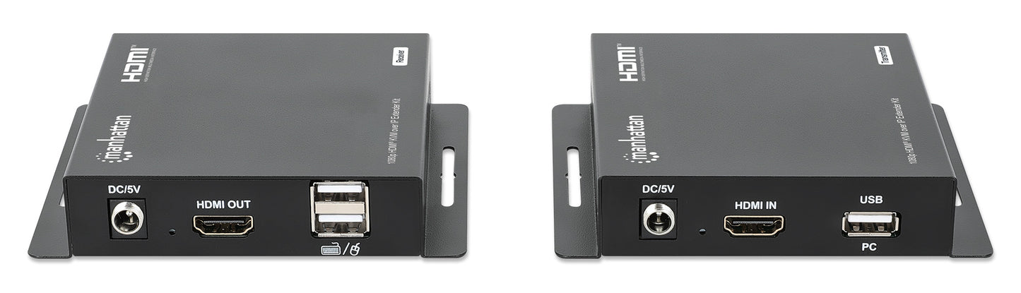 Extensor Video Manhattan HDMI KVM 120M via Cat6 1080p