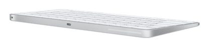 Apple MXCK3MG/A teclado Universal USB + Bluetooth QWERTZ Húngaro Plata, Blanco