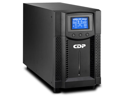 CDP UPO11-1AX sistema de alimentación ininterrumpida (UPS) Doble conversión (en línea) 1 kVA 1000 W 6 salidas AC