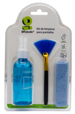 BRobotix 6006719 kit de limpieza para equipos Teléfono móvil/smartphone, Pantallas / Plásticos Juego de limpieza para equipos 100 ml