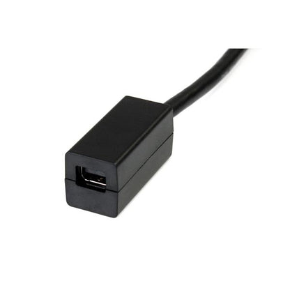 StarTech.com DP2MDPMF6IN cable DisplayPort 0.152 m Negro