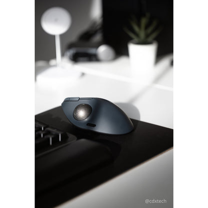 Kensington Pro Fit Ergo TB550 ratón Diestro RF inalámbrico + bluetooth
