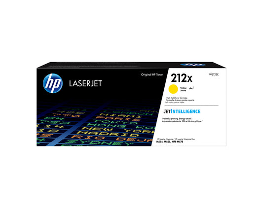Tóner HP LaserJet 212X Alto Rendimiento Color Amarillo