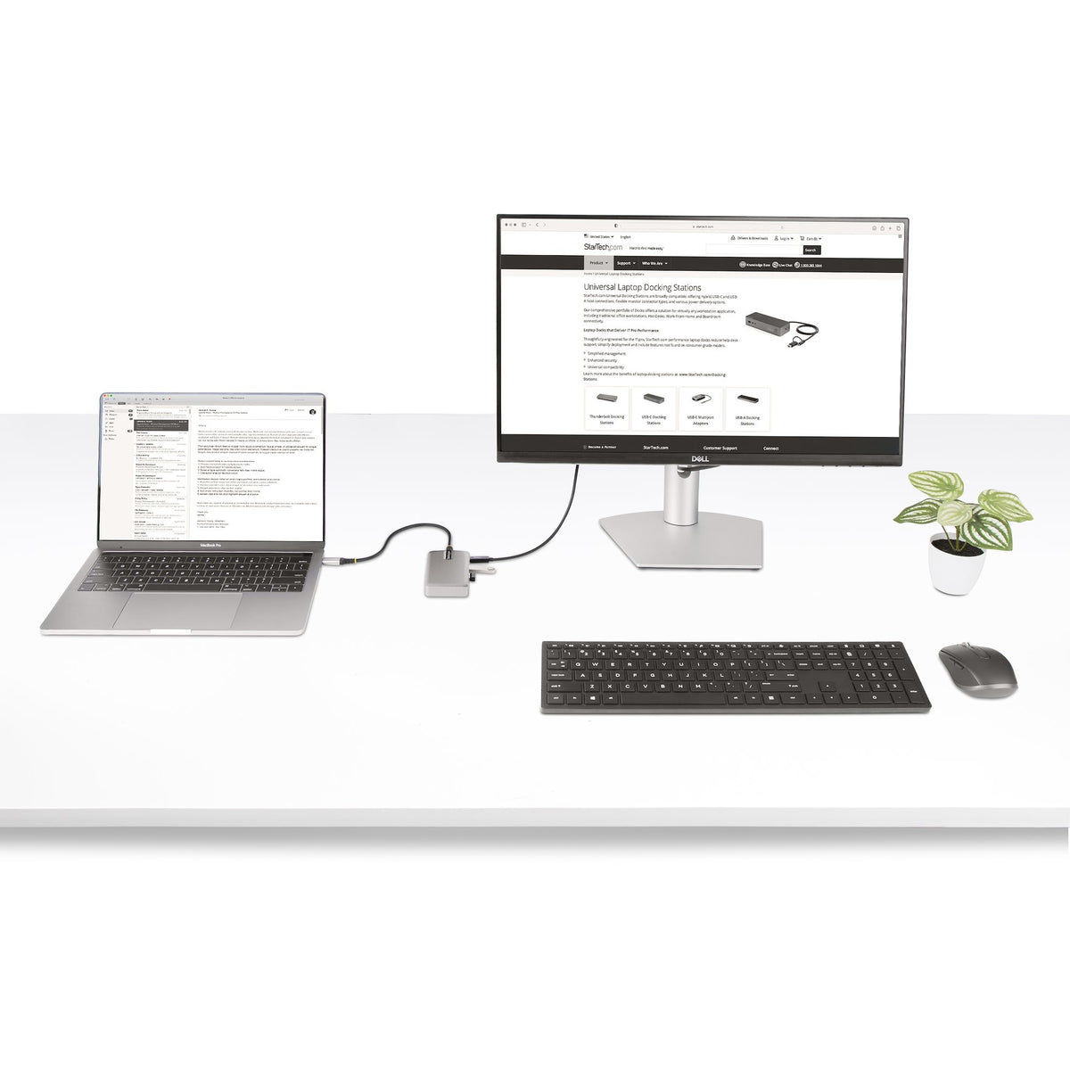 StarTech.com HB31C3A1CDPPD3 nodo concentrador USB 3.2 Gen 2 (3.1 Gen 2) Type-C 10000 Mbit/s Plata