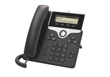 Cisco 7811 teléfono IP Negro, Plata 1 líneas LED