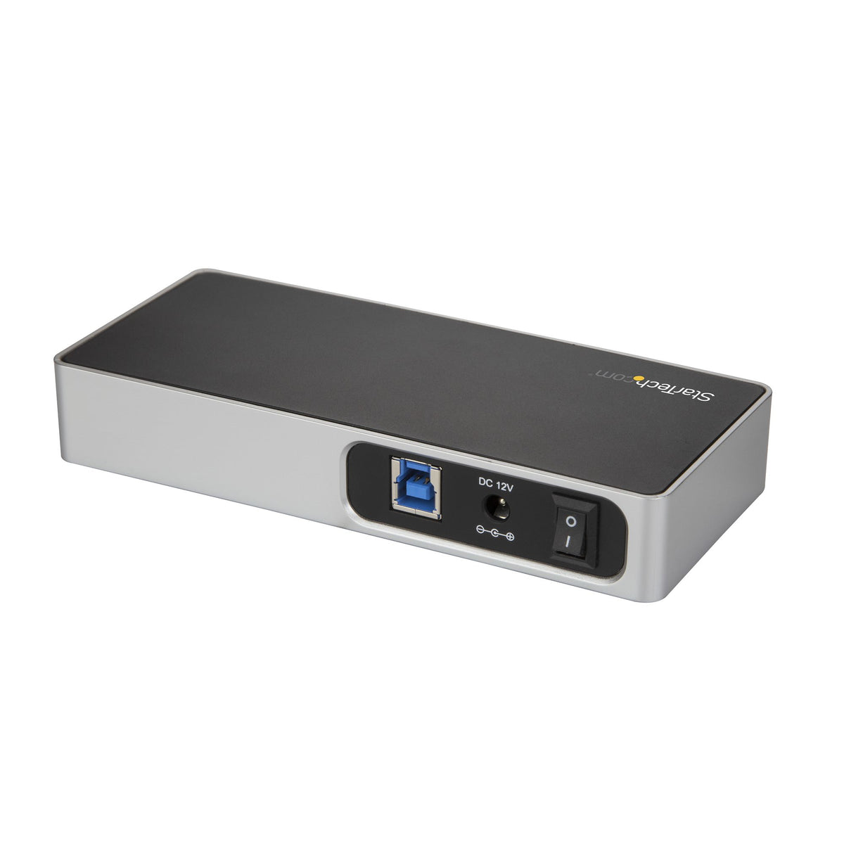 StarTech.com HB30C5A2CSC nodo concentrador USB 3.2 Gen 1 (3.1 Gen 1) Type-B 5000 Mbit/s Negro, Plata