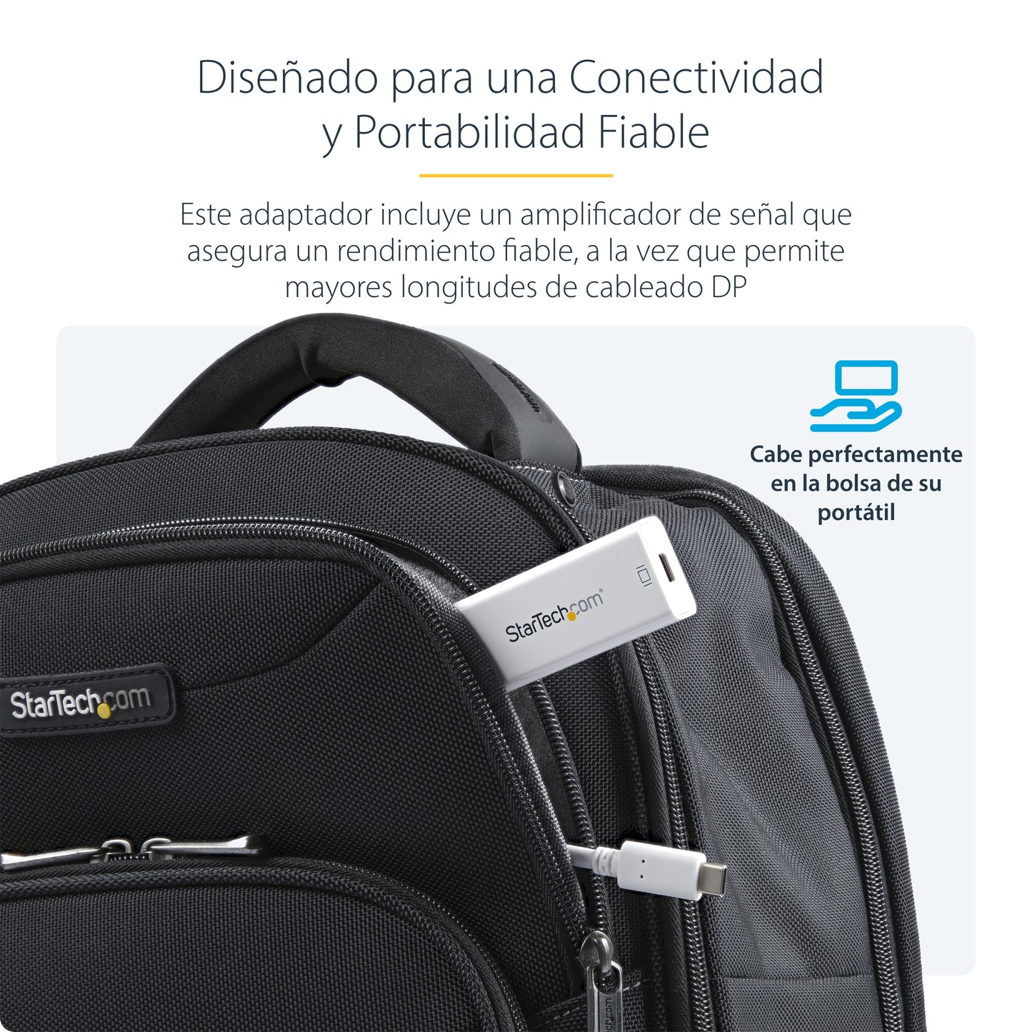 StarTech.com CDP2MDP adaptador gráfico USB 3840 x 2160 Pixeles