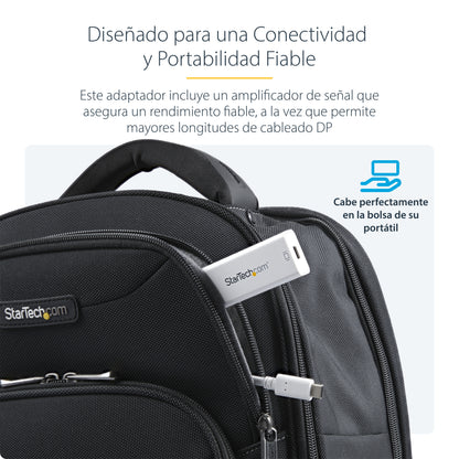 StarTech.com CDP2MDP adaptador gráfico USB 3840 x 2160 Pixeles