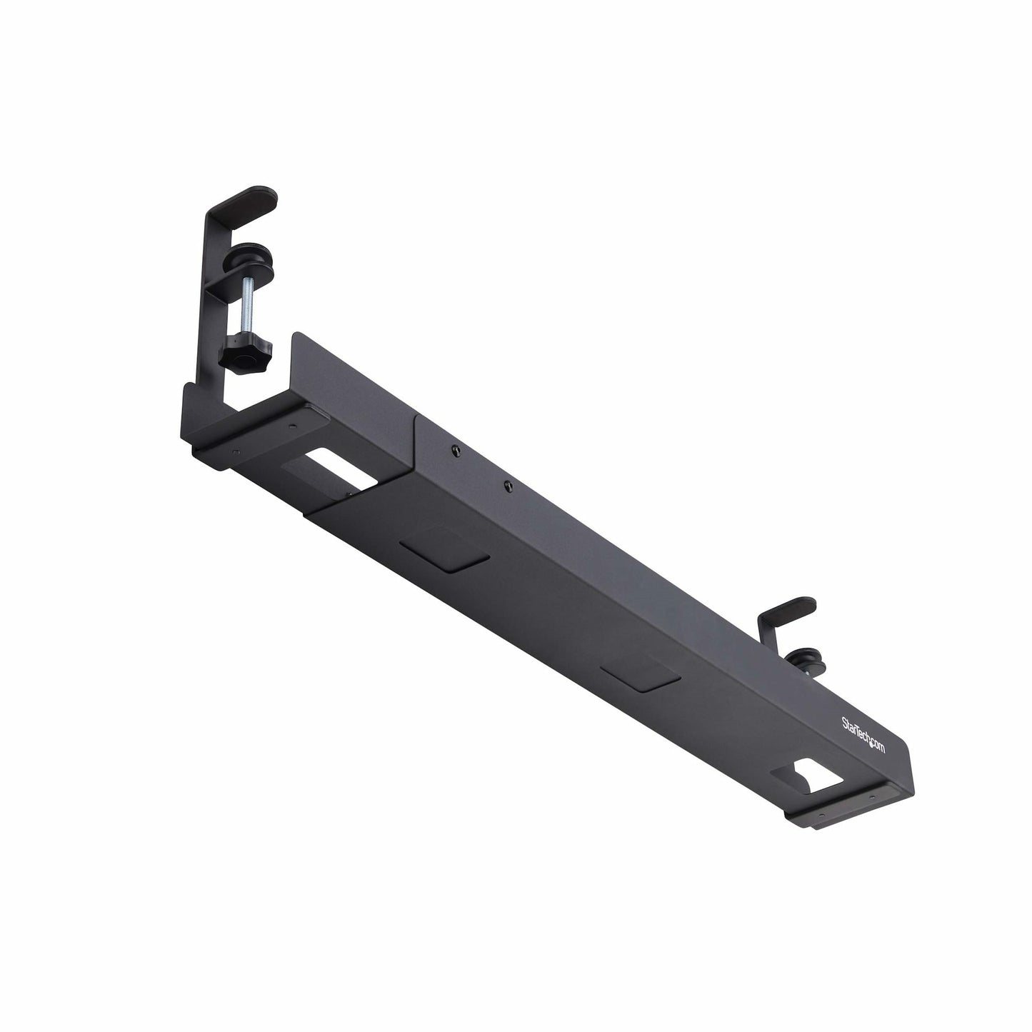StarTech.com CALB-DESK-CABLE-TRAY organizador de cables Escritorio Bandeja de cables Negro 1 pieza(s)