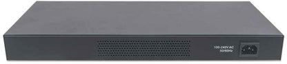 Switch Intellinet 24 Puertos Gigabit Ethernet con 2 Puertos SFP Montaje en Rack 19"