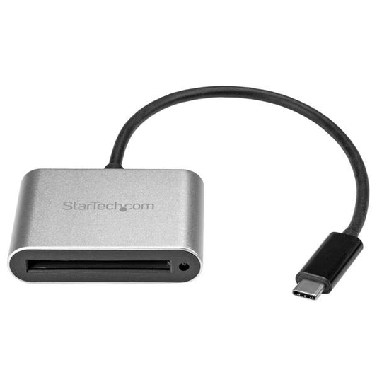 StarTech.com CFASTRWU3C lector de tarjeta USB 3.2 Gen 1 (3.1 Gen 1) Type-C Negro, Plata