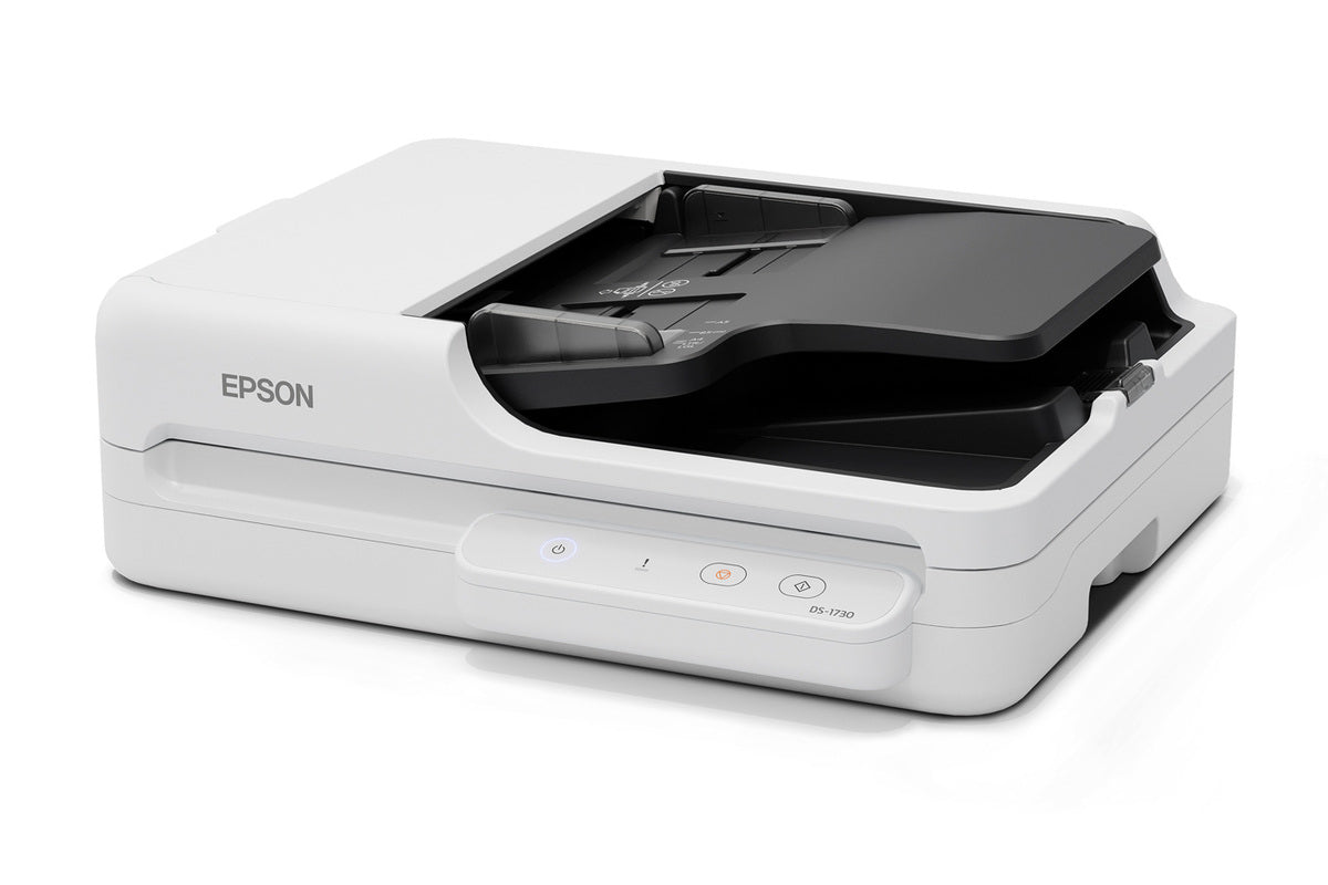 Epson DS-1730 Escáner de base plana y ADF 1200 x 1200 DPI A4 Negro, Blanco
