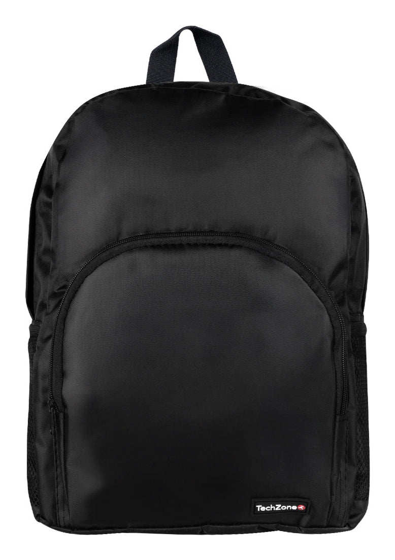 Mochila TechZone Basic con Porta Laptop Color Negro