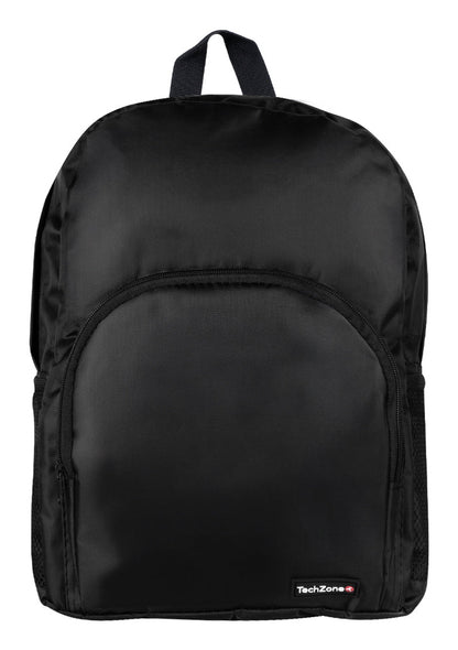 Mochila TechZone Basic con Porta Laptop Color Negro