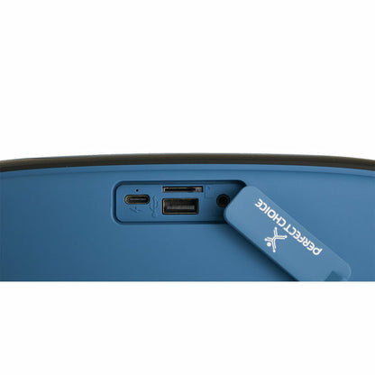BOCINA PORTATIL PERFECT CHOICE CON MICROFONO INALAMBRICO - OUTDOORS LITE