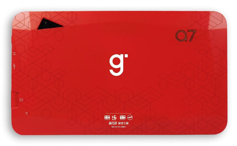 Ghia GA7133R4 tableta Allwinner 32 GB 17.8 cm (7") 2 GB Android 11 Rojo