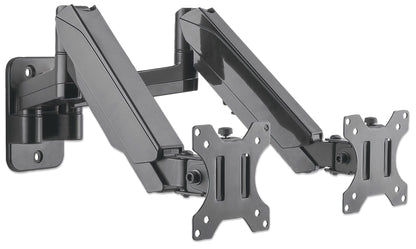 Manhattan 461627 soporte para TV 81.3 cm (32") Negro