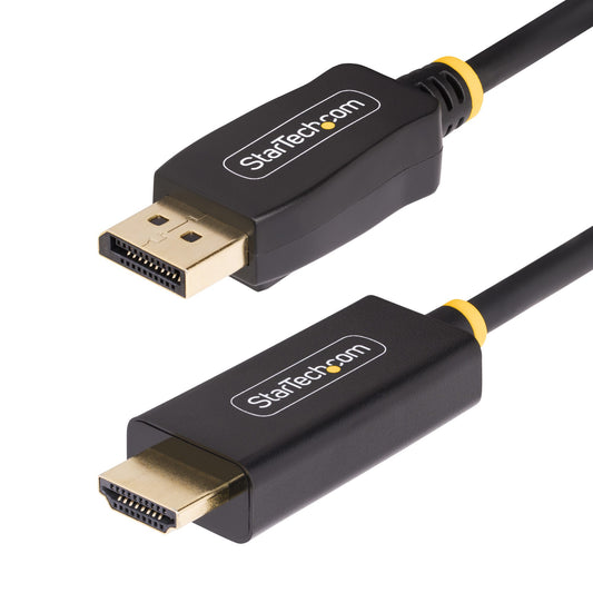StarTech.com 10F-DP-HDMI-4K60-HDR adaptador de cable de vídeo HDMI Tipo A (Estándar) Negro
