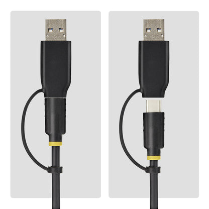 StarTech.com 1USB3-NVME-DOCK base de conexión para disco duro USB 3.2 Gen 2 (3.1 Gen 2) Type-C Negro