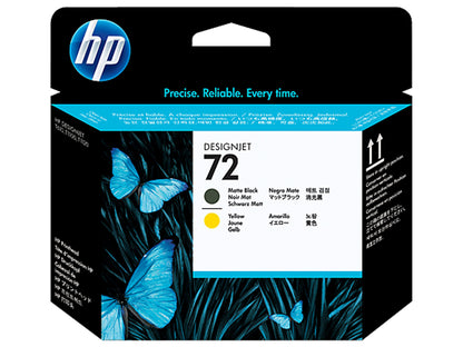 Cabezal HP LF de Impresión 72 Color Negro Mate-Amarillo
