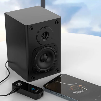 Receptor Acteck de 3.5 mm a Bluetooth 5.1 Shift Plus AB424 / Transmisor y Receptor de Audio Advanced Negro
